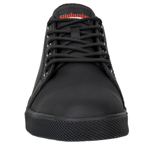 Slipbuster Recycled Microfibre Safety Trainers Matte Black 37