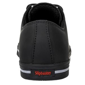 Slipbuster Recycled Microfibre Safety Trainers Matte Black 37