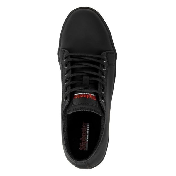 Slipbuster Recycled Microfibre Safety Trainers Matte Black 37