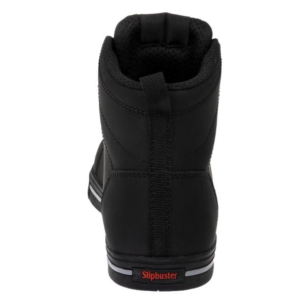 Slipbuster Recycled Microfibre Safety Hi Top Boots Matte Black 37