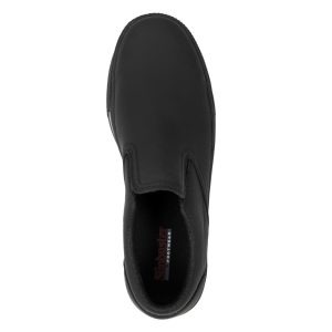 Slipbuster Recycled Microfibre Slip-on Shoe Matte Black 37