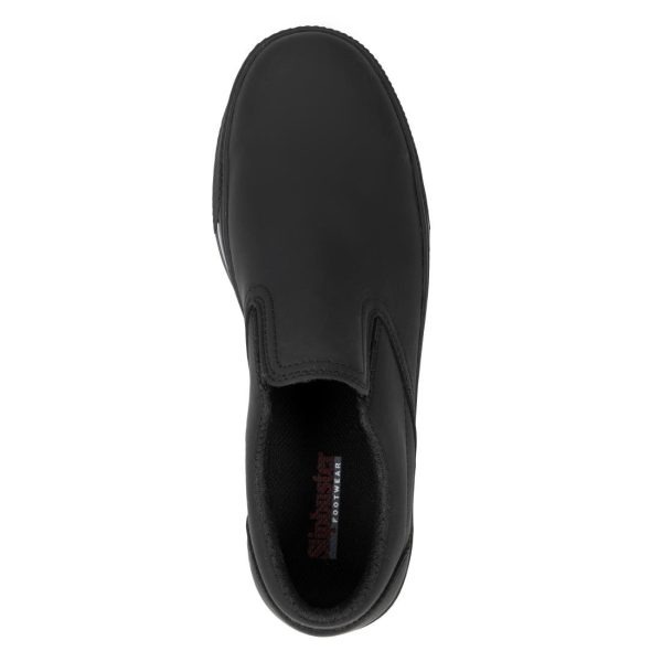 Slipbuster Recycled Microfibre Slip-on Shoe Matte Black 37