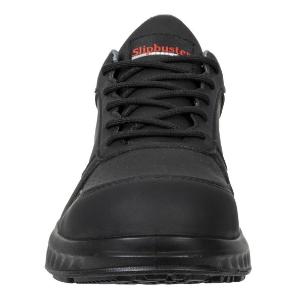 Slipbuster Recycled Microfibre Trainers Matte Black 37