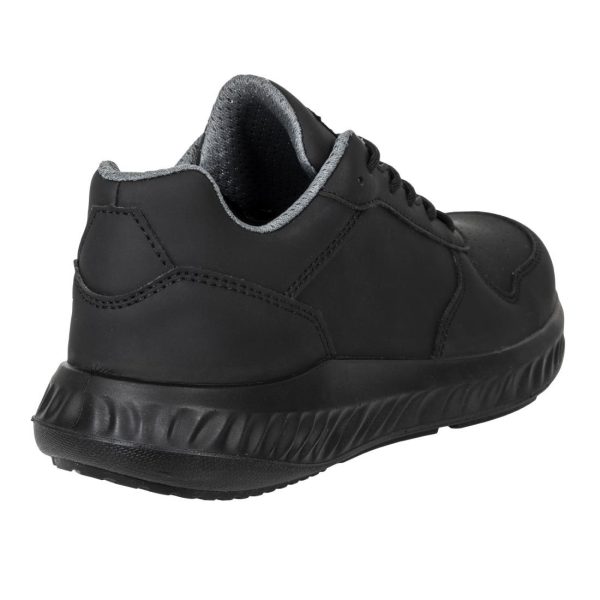 Slipbuster Recycled Microfibre Trainers Matte Black 37