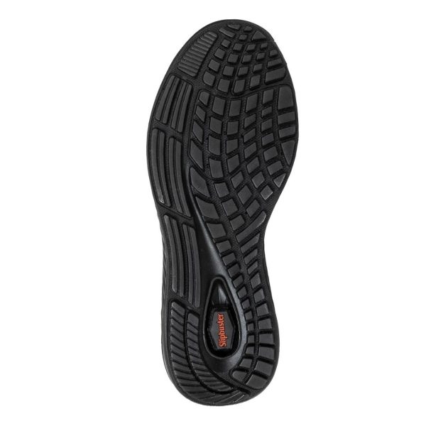 Slipbuster Recycled Microfibre Trainers Matte Black 37