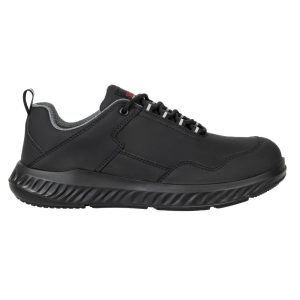 Slipbuster Recycled Microfibre Safety Trainer Matte Black 37