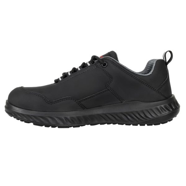 Slipbuster Recycled Microfibre Safety Trainer Matte Black 37