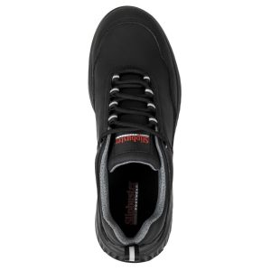 Slipbuster Recycled Microfibre Safety Trainer Matte Black 37