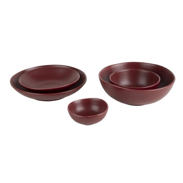Olympia Build A Bowl Red Deep Bowl – 110x50mm (Box 12)