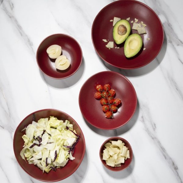Olympia Build A Bowl Red Deep Bowl – 110x50mm (Box 12)