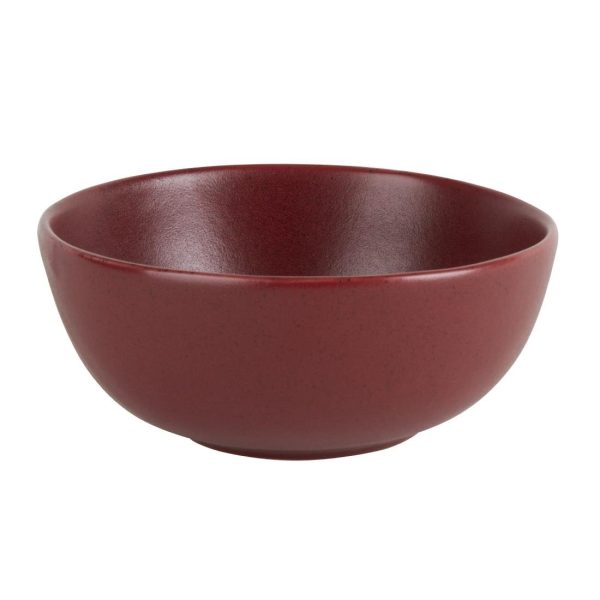 Olympia Build A Bowl Red Deep Bowl – 155x70mm (Box 6)