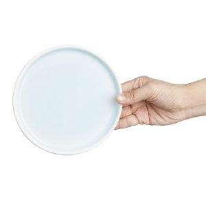 Olympia Fondant Plate Aqua – 152mm 6″ (Box 6)