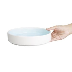 Olympia Fondant Bowl Aqua – 215mm 8 1/2″ (Box 4)