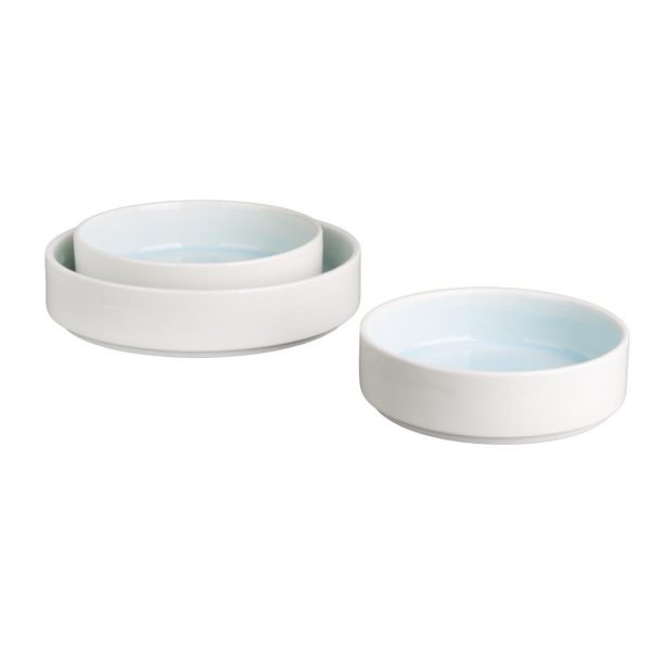 Olympia Fondant Bowl Aqua – 215mm 8 1/2″ (Box 4)