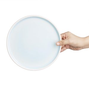 Olympia Fondant Plate Aqua – 215mm 8 1/2″ (Box 6)