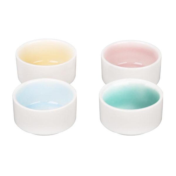 Olympia Fondant Dipping Dish Aqua – 70mm 2 3/4″ (Box 12)
