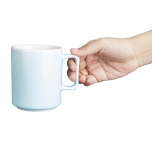 Olympia Fondant Mug Aqua – 340ml 11.5fl oz (Box 6)