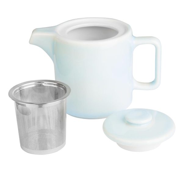 Olympia Fondant Tea Pot Aqua – 450ml 15.2fl oz (Box 2)