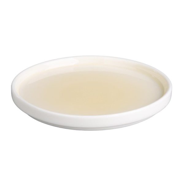 Olympia Fondant Plate Lemon – 152mm 6″ (Box 6)