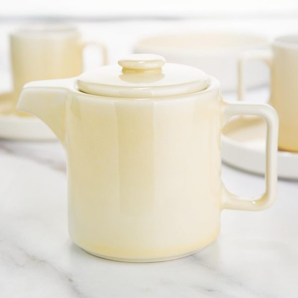 Olympia Fondant Tea Pot Lemon – 450ml 15.2fl oz (Box 2)