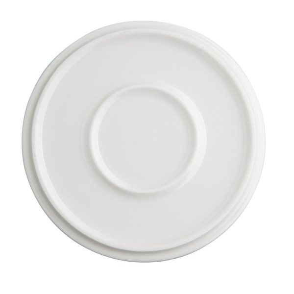 Olympia Fondant Saucer Lemon – 135mm 5 1/3″ for CU424 (Box 6)