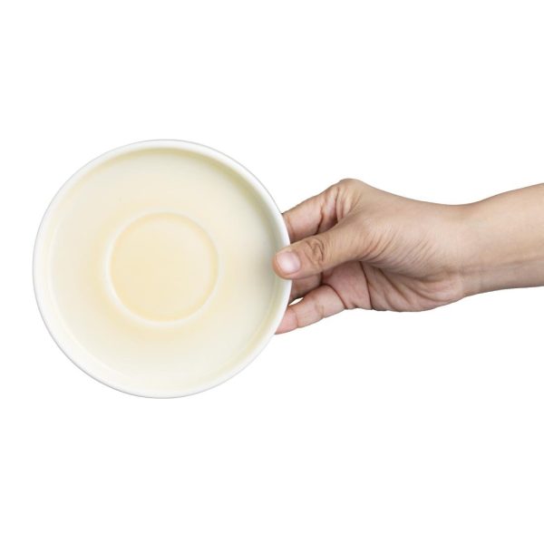 Olympia Fondant Saucer Lemon – 135mm 5 1/3″ for CU424 (Box 6)