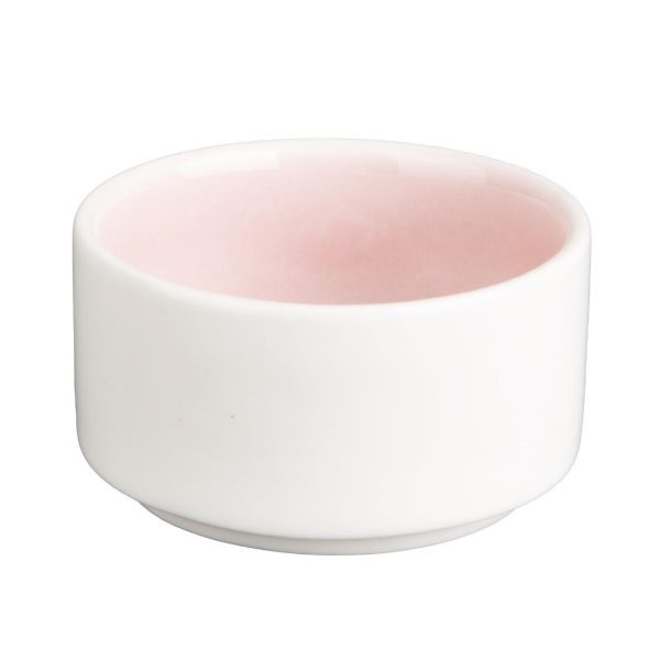 Olympia Fondant Dipping Dish Pink – 70mm 2 3/4″ (Box 12)
