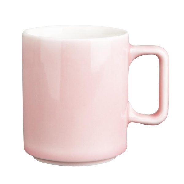 Olympia Fondant Mug Pink – 340ml 11.5fl oz (Box 6)