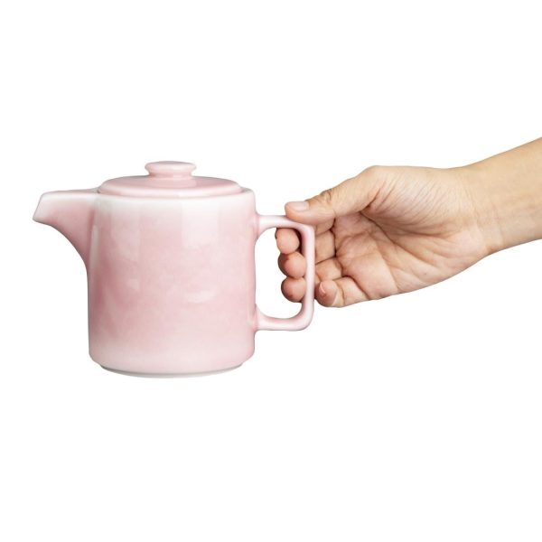 Olympia Fondant Tea Pot Pink – 450ml 15.2fl oz (Box 2)
