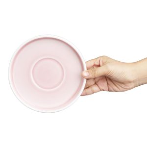 Olympia Fondant Saucer Pink – 152mm 6″ for CU462 (Box 6)