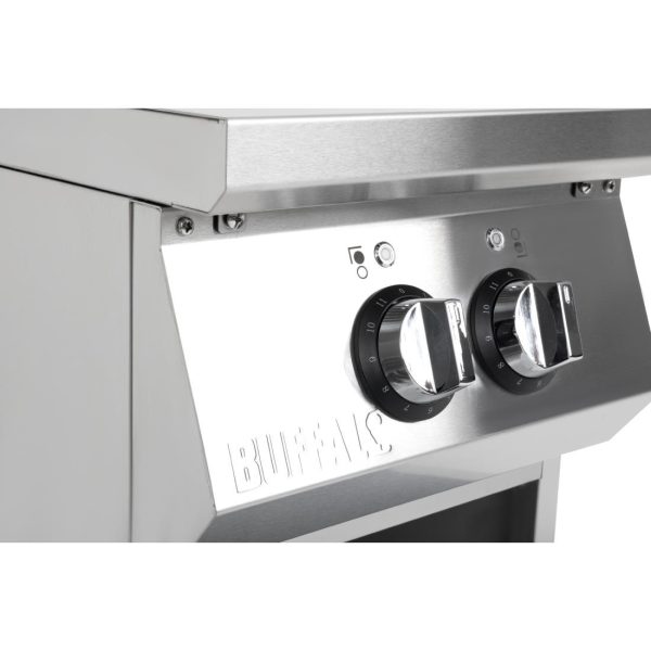 Buffalo Freestanding 2 Zone Induction Hob