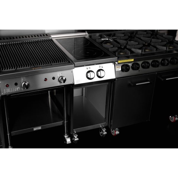 Buffalo Freestanding 2 Zone Induction Hob