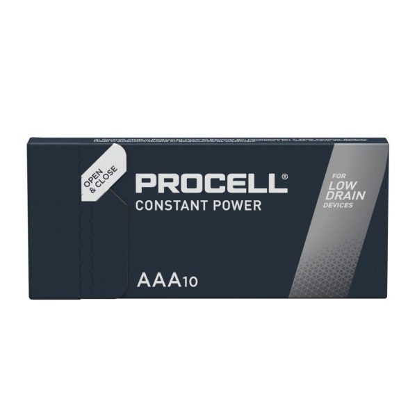 Duracell Procell Constant Power AAA 1.5V Battery (Pack of 10)