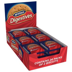 McVitie’s Digestives Twin Biscuit Packs (Pack of 24 x 2 Biscuits)