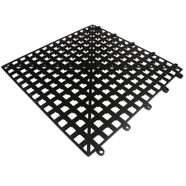 Beaumont Bar Shelf Tile – Black 300x300mm