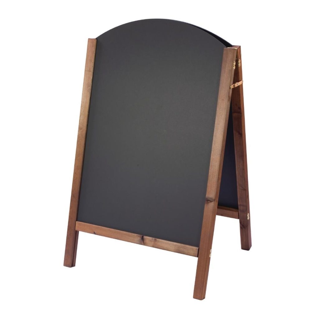 Beaumont Curved Top A-Board Oak 1100×665