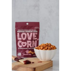 LOVE CORN Crunchy Corn Snack BBQ (10x45g)
