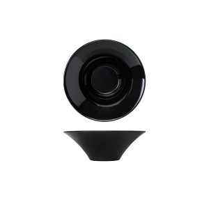 Midnight Black Boston Melamine Bowl 20.3 x 7cm QTY:6