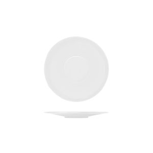 Opulence White Boston Melamine Plate 23cm QTY:10