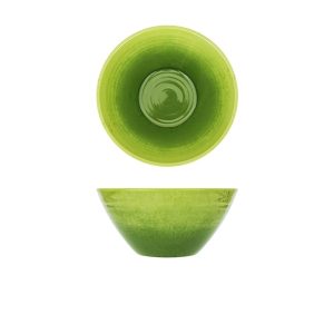 Light Green Glazed Melamine Casablanca Bowl 20.5 x 9.5cm QTY:1