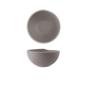 Sand Brown Copenhagen Melamine Bowl 15.5 x 7.5cm QTY:6