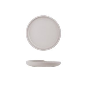White Copenhagen Round Melamine Plate 17cm QTY:6