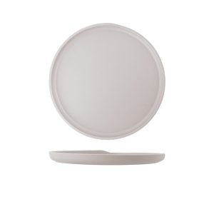 White Copenhagen Round Melamine Plate 28cm QTY:6