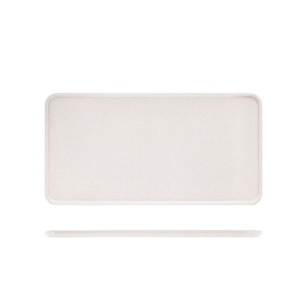 White Tokyo Melamine Bento Box Lid 34.8 x 18cm QTY:6