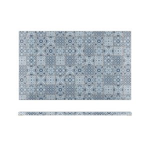Blue Marrakesh Melamine GN1/1 Slab 53 x 32.5cm QTY:1