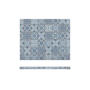 Blue Marrakesh Melamine GN1/2 Slab 32.5 x 26.5cm QTY:1