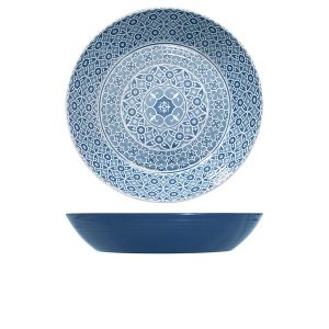 Blue Marrakesh Melamine Bowl 42.5 x 8cm QTY:1