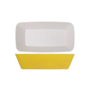 Lemon Yellow Seville Melamine GN1/3 Deep Dish 32.5 x 17.6 x 8cm QTY:1