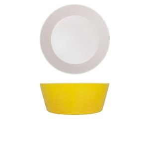 Lemon Yellow Seville Melamine Bowl 26.5 x 10cm QTY:1