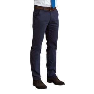 Brook Taverner Mens Miami Slim Fit Chinos Navy 32″